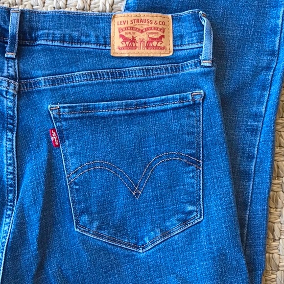 Levi’s Classic Straight Denim Jeans Size Waist 30 x Length 28 - Picture 3 of 14